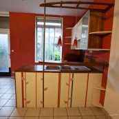 Cuisine dans une maison 1930 apres renovation dans le Nord (Hellemmes lille).